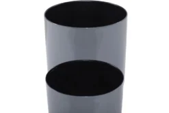 15 Inch Grey Iron Planter 14 15 Inch Grey Iron Planter -Estally Home Decor Store 278283 grey multi media planter detail 45