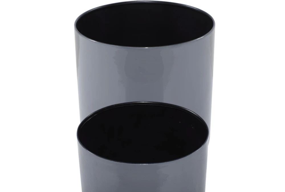 15 Inch Grey Iron Planter 7 15 Inch Grey Iron Planter - Image 5