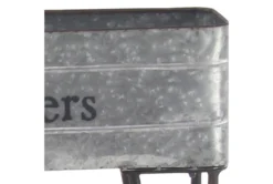 34 Inch Grey Aluminum Plantstand -Estally Home Decor Store 278334 grey multi media planter detail 44