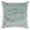22X22 Sage Blue Chenille Textured Pattern Throw Pillow -Estally Home Decor Store 278524 blue cotton pillow signature 01