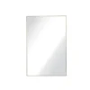 24X36 Champagne Silver Metal Rectangle Wall Mirror