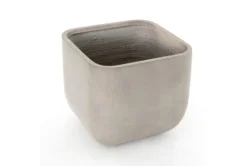 19.8X17.8 Concrete Square Planter -Estally Home Decor Store 282784 grey concrete planter detail 47