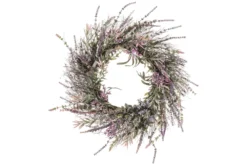 24" Artificial Lavender Wreath