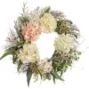 24" Artificial Hydrangea Eucalyptus Berry Wreath