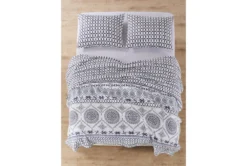 Twin Quilt-2 Piece Set Reversible Medallion Rows To Trellis Print 9 Twin Quilt-2 Piece Set Reversible Medallion Rows To Trellis Print -Estally Home Decor Store 286240 detail 45