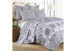 Twin Quilt-2 Piece Set Reversible Medallion Rows To Trellis Print 11 Twin Quilt-2 Piece Set Reversible Medallion Rows To Trellis Print -Estally Home Decor Store 286240 room 85