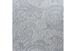 Twin Quilt-2 Piece Set Reversible Paisley To Lattice Pattern Grey -Estally Home Decor Store 286344 detail 45