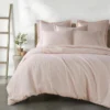 Twin Washed Linen Duvet Cover In Blush 1 Twin Washed Linen Duvet Cover In Blush -Estally Home Decor Store 286395 signature 01
