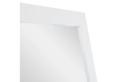 33X65 White Wood Frame Rectangular Wall Mirror -Estally Home Decor Store 288403 white wood mirror detail 44