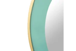 Lucille Mirror -Estally Home Decor Store 294887 green glass round wall detail 442