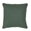 22X22 GREEN NATURAL DIAMOND TEXTURE INDOOR OUTDOOR THROW PILLOW -Estally Home Decor Store 295249 green polyester pillow signature 01