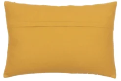 20X20 Mustard Yellow + Beige Mudcloth Block Print Throw Pillow -Estally Home Decor Store 298085 yellow fabric square detail 46