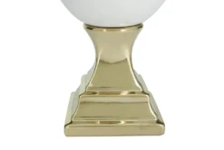 15 Inch White Metallic Gold + Black Maze Vase Planter -Estally Home Decor Store 304512 detail 45