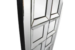 24X72 Paneled Frame Lane Leaner Mirror -Estally Home Decor Store 310206 silver wood leaner material 76