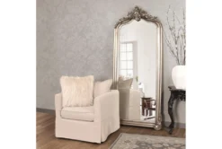 38X85 Gold Regency Frame Tudor Leaner Mirror -Estally Home Decor Store 310240 silver wood leaner room 85