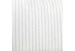 King Duvet - Ivory With Gray Stitching Cotton -Estally Home Decor Store 310533 natural cotton solid detail 44