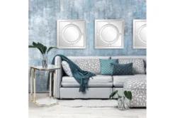 20X20 Round Windowpane Wall Mirror -Estally Home Decor Store 311308 room 85