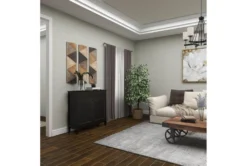 73 Inch Green Ficus Artificial Tree With Black Plastic Pot -Estally Home Decor Store 312507 green multi media tree room 86