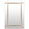 33X48 Gold Metal Grid Frameless Rectangle Wall Mirror 1 33X48 Gold Metal Grid Frameless Rectangle Wall Mirror -Estally Home Decor Store 312573 gold glass square wall signature 01