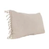 14X26 Natural Solid Soft Linen Lumbar Throw Pillow -Estally Home Decor Store 313839 natural cotton lumbar signature 01