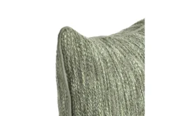 22X22 Cedar Green Marled Textured Woven Throw Pillow 8 22X22 Cedar Green Marled Textured Woven Throw Pillow -Estally Home Decor Store 317406 green cotton square detail 44