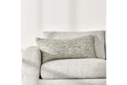 16X36 Natural Marled Textured Woven Lumbar Throw Pillow -Estally Home Decor Store 317407 natural cotton lumbar room 85