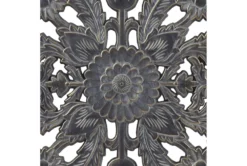 16X32 Antique Blue Distressed Wood Botanical Carved Dimensional Wall Panel Set Of 2 -Estally Home Decor Store 319369 blue mdf painting material 76