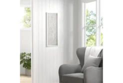 36X12 Grey + White Wood Laurel Branches Wall Panel Decor -Estally Home Decor Store 319371 grey mdf painting room 85