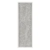 36X12 Grey + White Wood Laurel Branches Wall Panel Decor -Estally Home Decor Store 319371 grey mdf painting signature 01