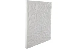 24X32 White Wood Geometric Carved Dimensional Wall Decor -Estally Home Decor Store 319629 white wood wall decor material 76