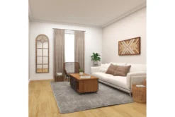 23X73 Grey Wash Wood + Metal Arch Grid Leaner Floor Mirror -Estally Home Decor Store 92089 brown glass mirror room 87